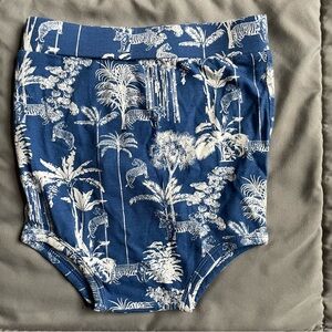 NEW Kate Quinn 18-24M Retro Bloomer Fountain Blue Jungle